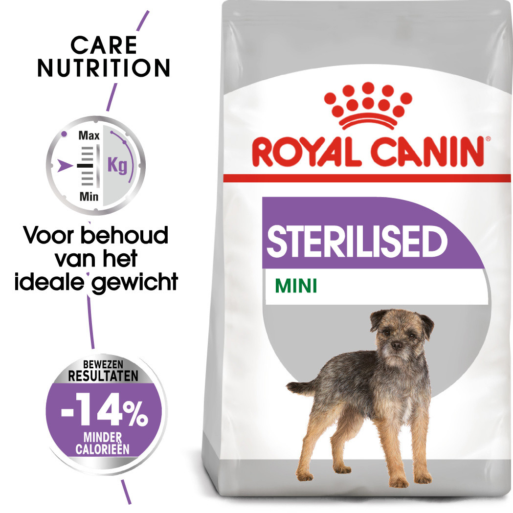 Royal Canin hondenvoer Sterilised Mini 8 kg